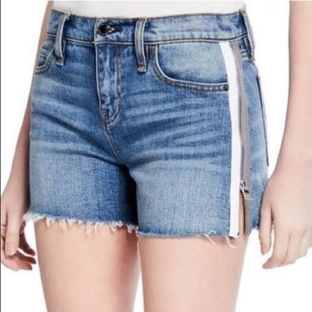 NWT Hudson Gemma Cutoff jeans mid rise, side 24